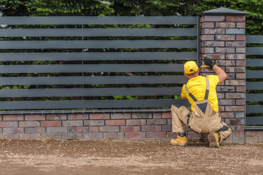 Eldorado Fencing Contractor building fence