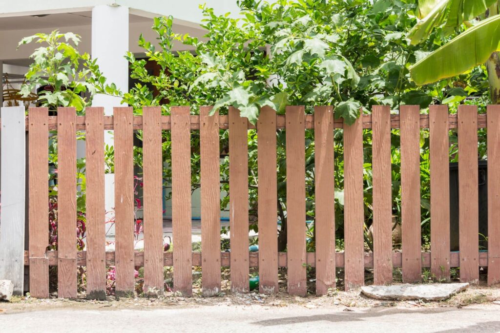 Wood Fencing Image